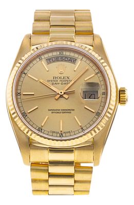 Watchfinder & Co. Rolex Preowned Oyster Perpetual Day-Date Bracelet Watch