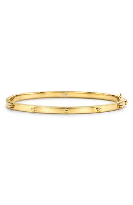 Temple St. Clair 18K Small Granulated Bracelet in 18K Gold