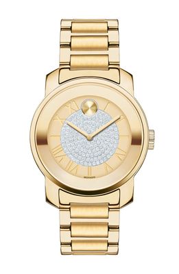Movado 'Bold' Crystal Dial Bracelet Watch