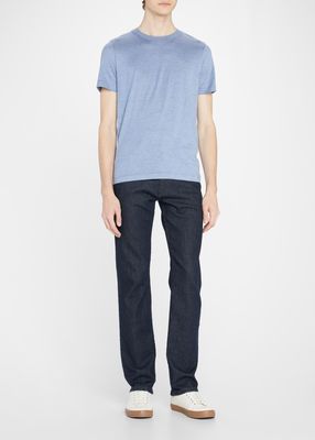 Men's Silk-Cotton Jersey T-Shirt