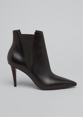 Astribooty Calfskin Red Sole Chelsea Booties