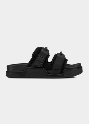 Men's Tonal Spike Slide Sandals