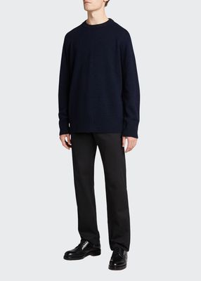 Men's Sibem Solid Wool-Cashmere Sweater
