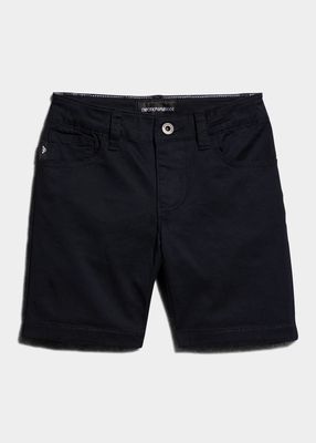 Boy's Twill Shorts, Size 4-14