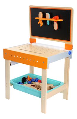 SMALL FOOT Children's Play Workbench and Art Surface in Multi
