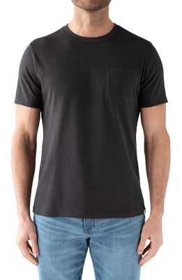 Devil-Dog Dungarees Men's Signature Pocket T-Shirt in Coal