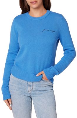 Favorite Daughter Cashmere Sweater in Blue Ribbon