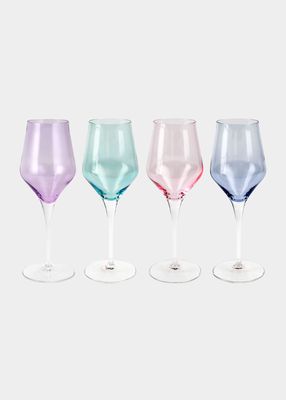 Contessa Assorted Wine Glasses, Set of 4
