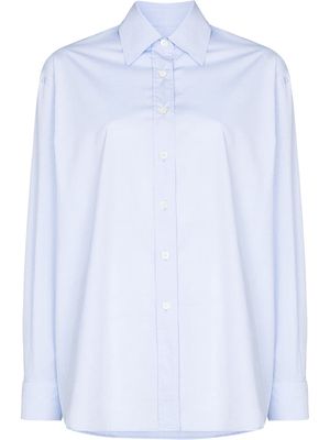 Our Legacy Lend oversized buttoned shirt - Blue
