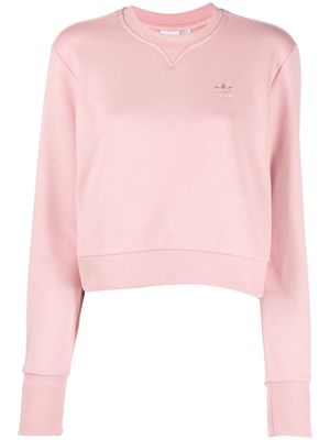 adidas round neck sweatshirt - Pink