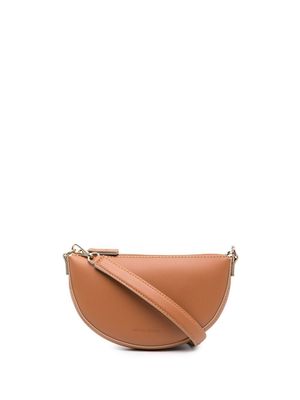 Woolrich small leather shoulder bag - Brown