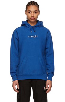 Cowgirl Blue Co Blue Cotton Hoodie