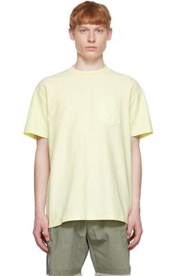 John Elliott Green Cotton T-Shirt