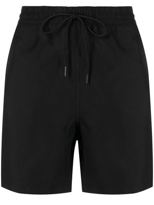 Carhartt WIP logo-embroidered swim shorts - Black