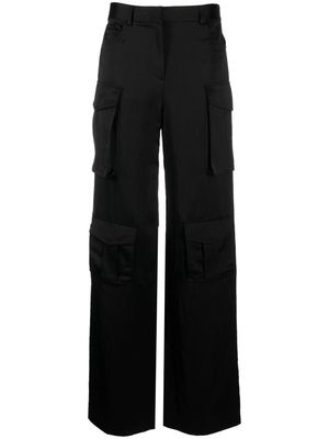 TOM FORD wide leg cargo trousers - Black