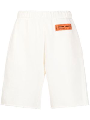Heron Preston elasticated knee-length shorts - Neutrals