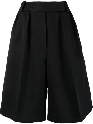 Raf Simons A-line tailored shorts - Black