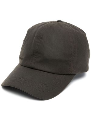Barbour cotton logo-embroidered cap - Brown