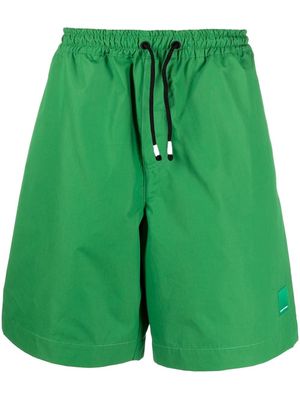 Emporio Armani drawstring deck shorts - Green