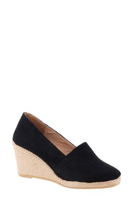 patricia green Mallorca Square Toe Espadrille in Black