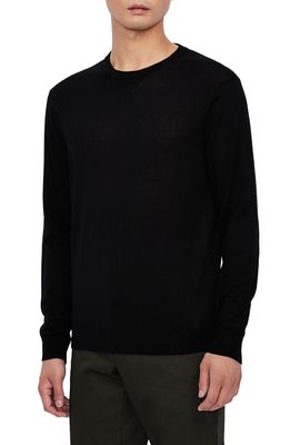 ARMANI EXCHANGE Crewneck Sweater in Black