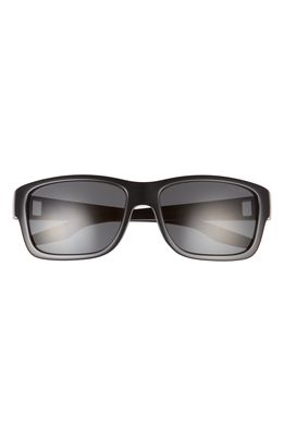 PRADA LINEA ROSSA Prada Pillow 59mm Sunglasses in Black/Dark Grey Hydrophobic