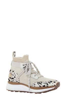 OTBT Hybrid High Top Platform Sneaker in Chamois