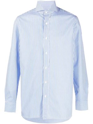 Borrelli classic striped shirt - Blue