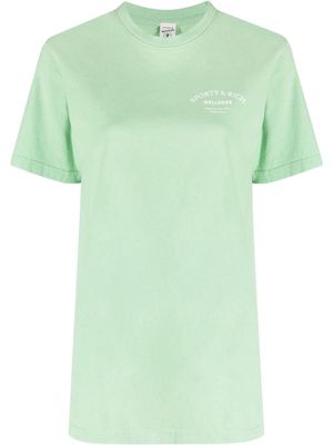 Sporty & Rich Wellness Studio cotton T-shirt - Green