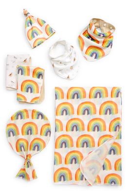 STINA AND MAE Over the Rainbow Oh Baby! Gift Set in White