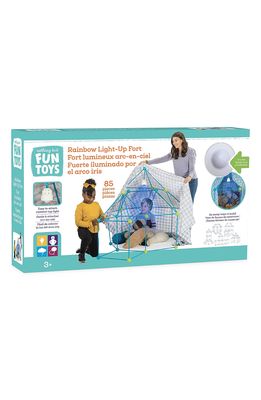Nothing But Fun Rainbow Light-Up Fort in Blue