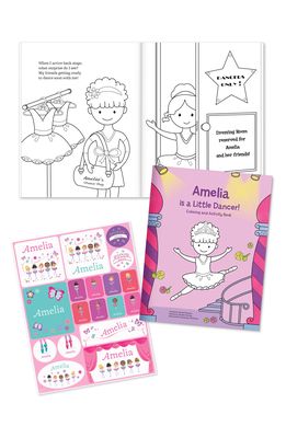 I See Me! 'My Little Dancer' Personalized Coloring Book & Stickers in Girl