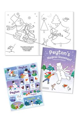 I See Me! My Magical Snowman Coloring Book in Boy