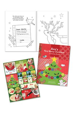 I See Me! My Very Own Christmas Coloring Book in Boy