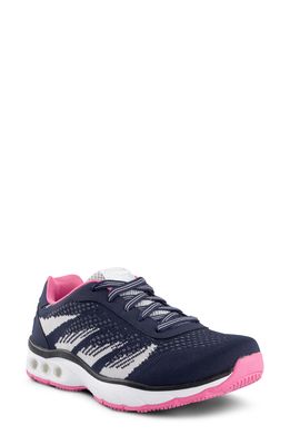 Therafit Carly Sneaker in Navy/Pink