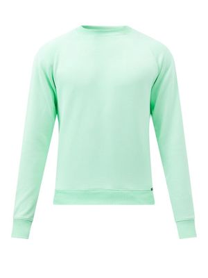 Tom Ford - Raglan-sleeve Jersey Sweatshirt - Mens - Light Green
