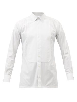 Charvet - Bib-front Cotton-poplin Tuxedo Shirt - Mens - White