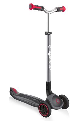 Globber Master Foldable Scooter in Black Red
