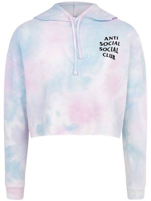 Anti Social Social Club ABG cropped hoodie - Pink