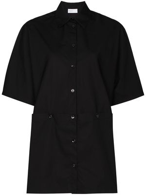 Rosetta Getty short-sleeve buttoned shirt - Black