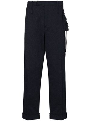 Craig Green Uniform lace-up trousers - Blue