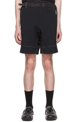 and wander Black Trek Shorts