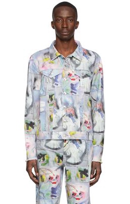 Marc Jacobs Heaven Multicolor Denim Jacket