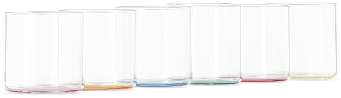 KANZ Multicolor Iride Shot Glasses Set