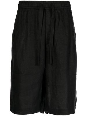 Maharishi hemp knee-length shorts - Black