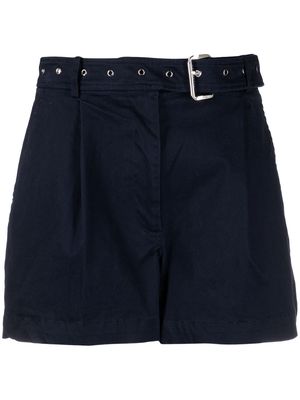 Michael Michael Kors organic cotton belted shorts - Blue