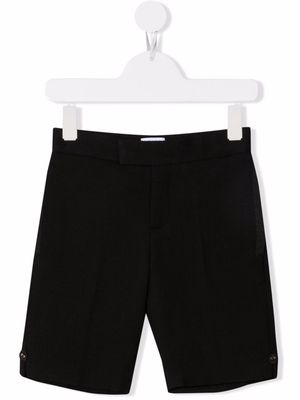 Thom Browne Kids multi-button bermuda shorts - Black