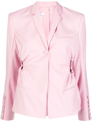 Rokh cut-out blazer - Pink
