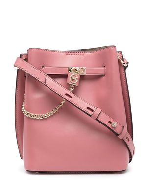 Michael Michael Kors padlock detail shoulder bag - Pink