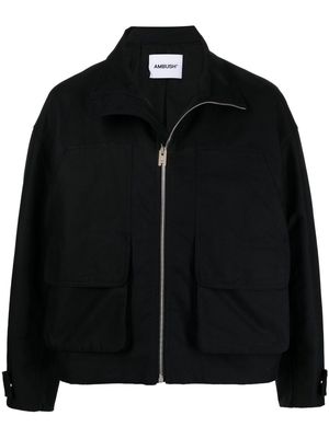 AMBUSH zip-fastening shirt jacket - Black